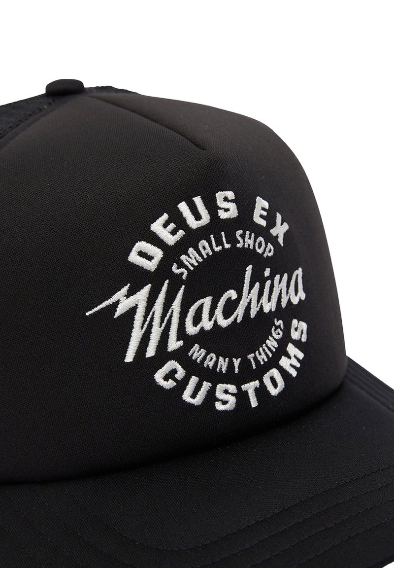 Deus Ex Machina AMPED CIRCLE TRUCKER - Cap - black/schwarz 