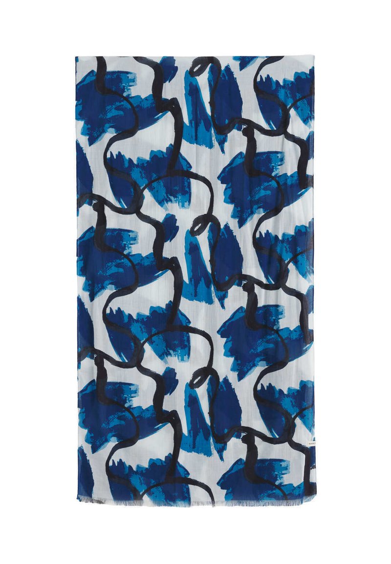 Seasalt Cornwall MAY GARLAND - Bufanda - blue - paint canvas sail/azul ...