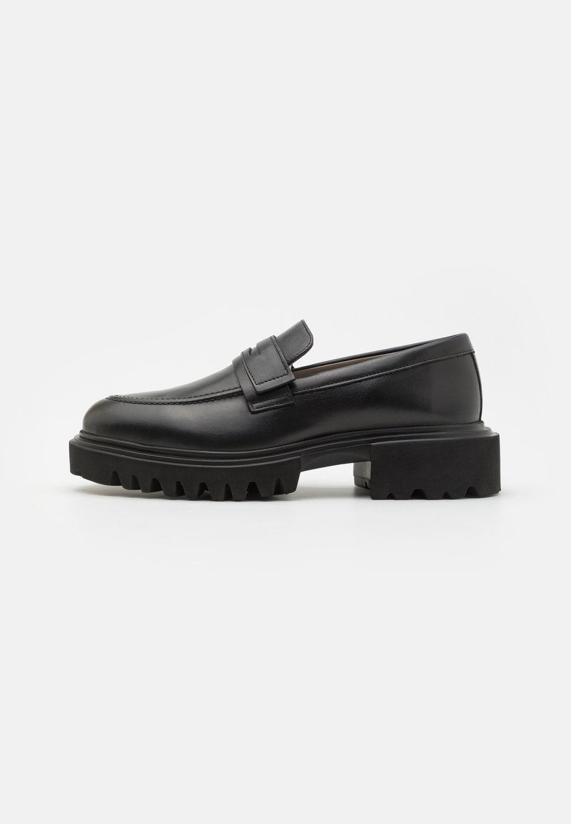 AllSaints VINNI LOAFER - Scarpe senza lacci - black