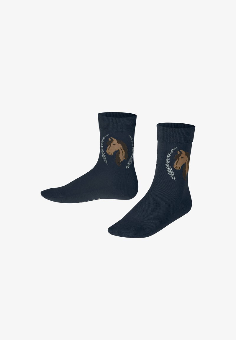 FALKE Horse - Chaussettes - space blue