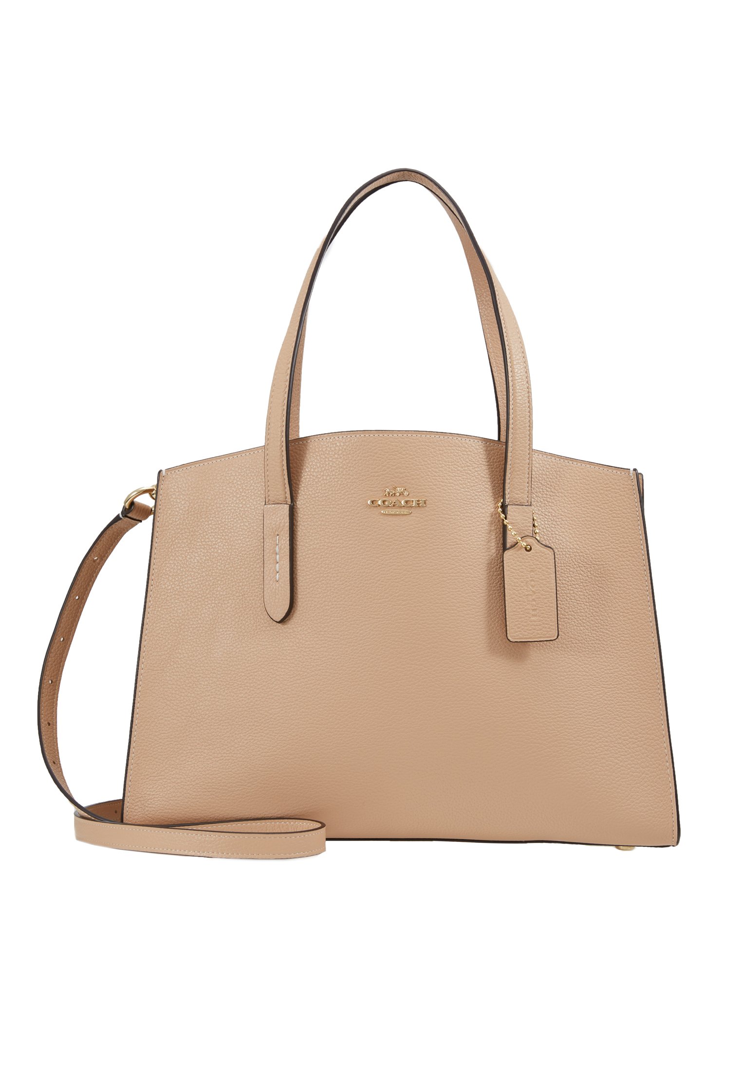Coach CHARLIE CARRYALL Håndveske beechwood Zalando.no Coach CHARLIE CARRYALL Håndveske black Zalando.no