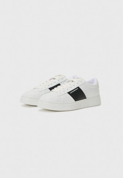 Emporio Armani Trainers - white/black