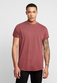 G-STAR - LASH - Basic T-shirt - port red Thumbnail Image 1