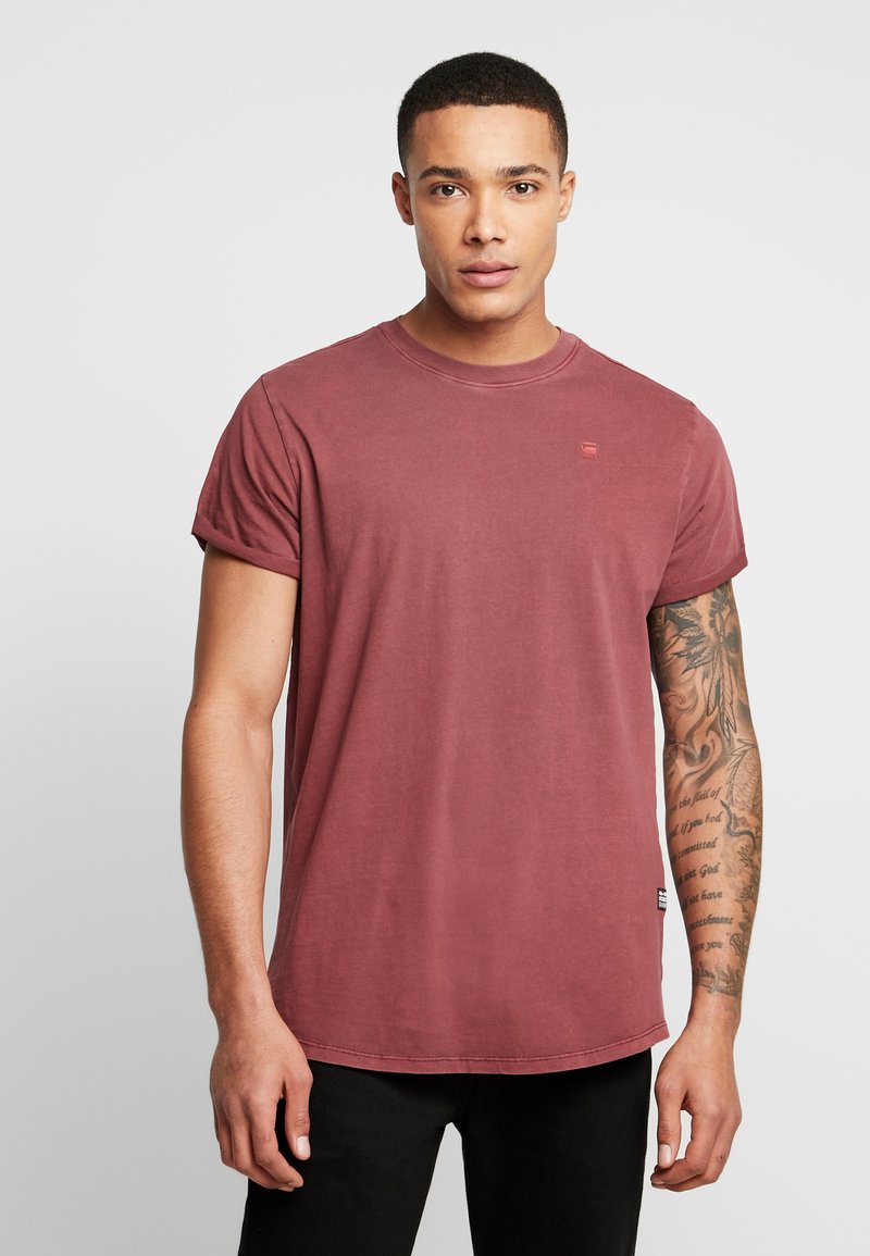 G-STAR - LASH - Basic T-shirt - port red, Enlarge