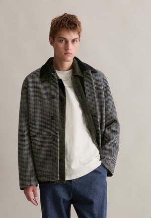 REGULAR AUS WARMEM DOUBLE-FACE - Summer jacket - black