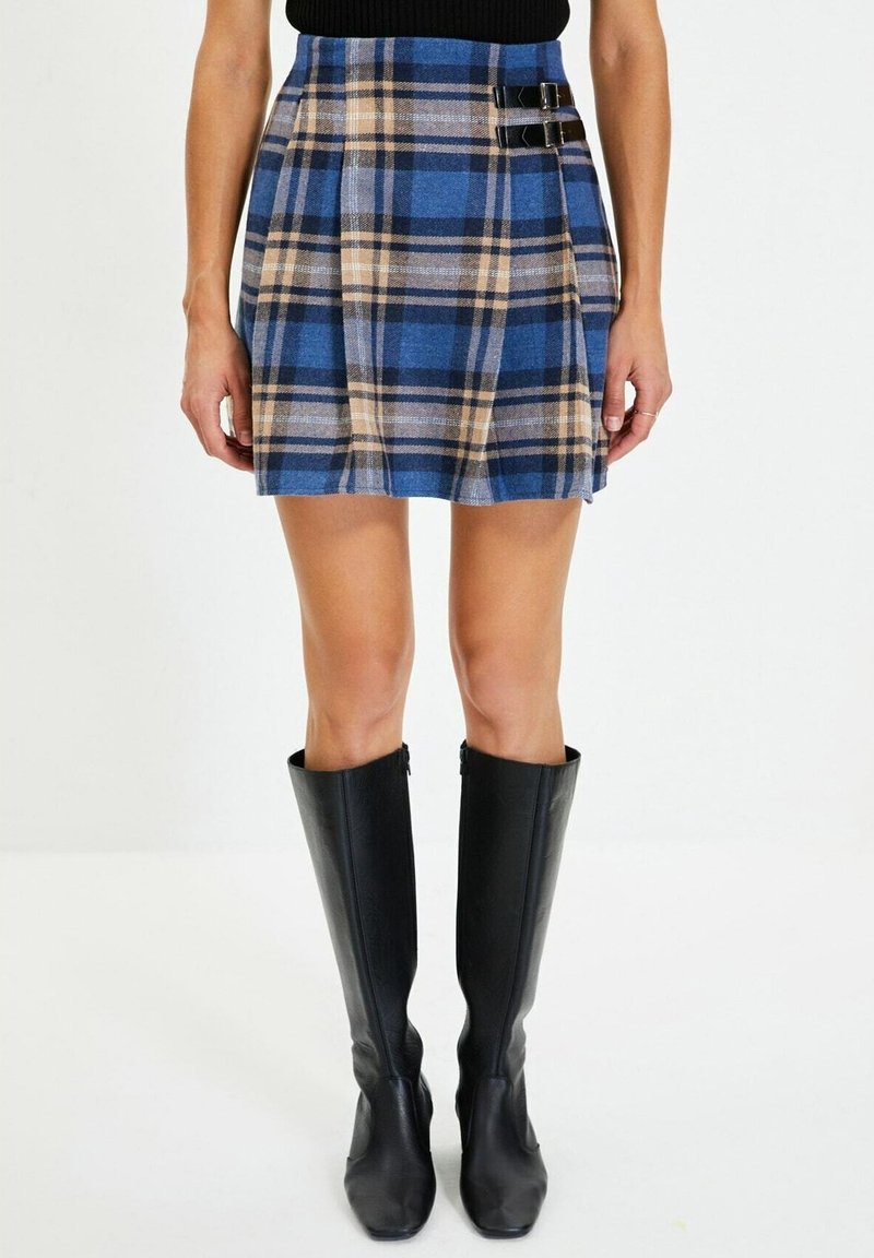 Trendyol Jupe trapèze - dark blue