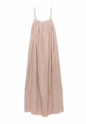 Marks & Spencer, STRAPPY STRIPE - Vestido largo - brown mix