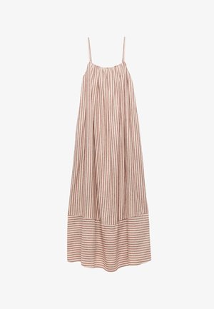 Marks & Spencer, STRAPPY STRIPE - Vestido largo - brown mix