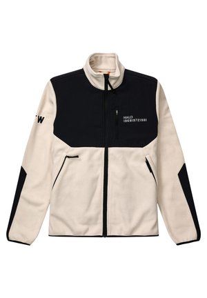 HALO BLOCKED - Fleece jacket - oyster gray