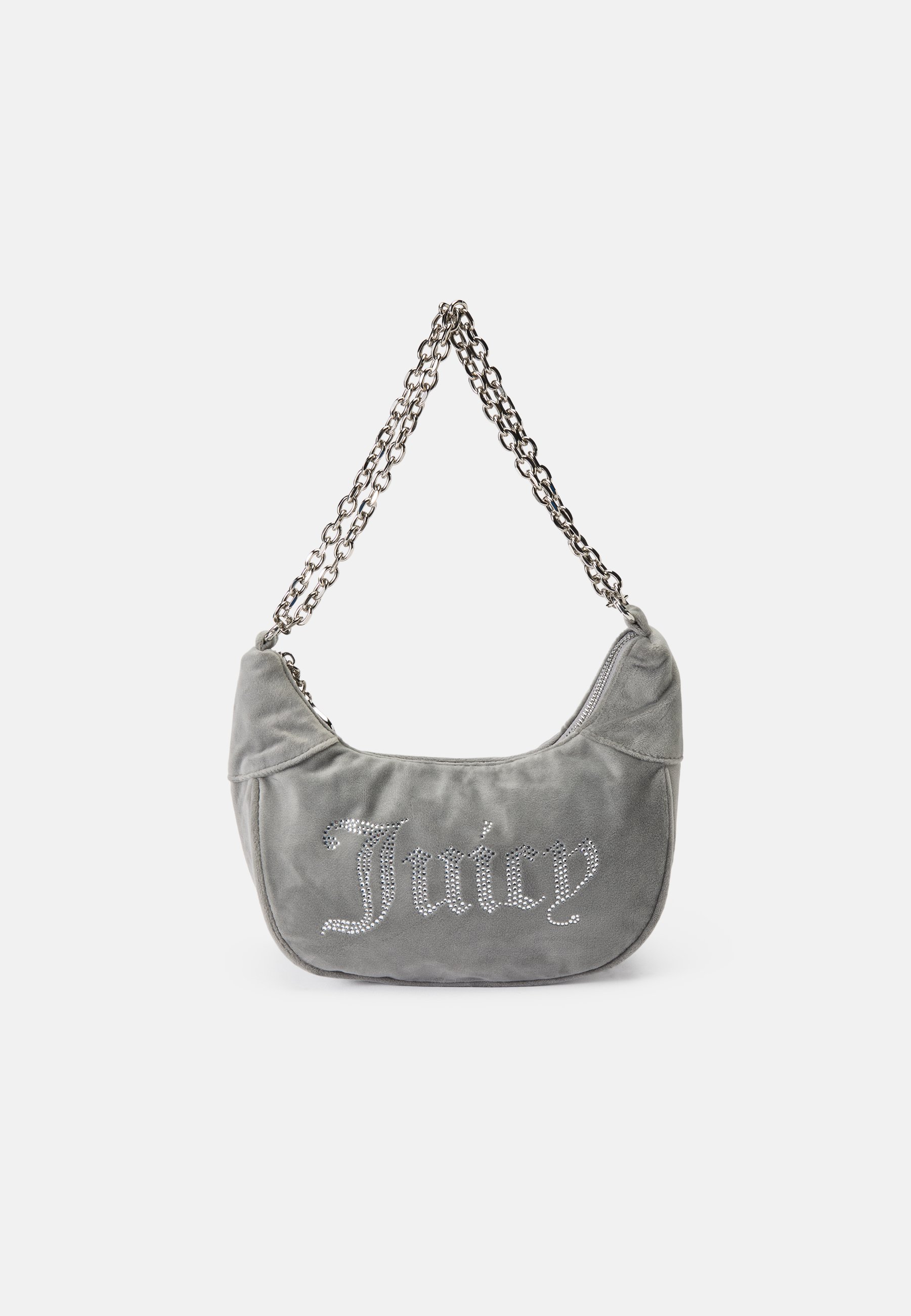 JUICY COUTURE グレーハンドバッグ Juicy Couture JASMINE SMALL HOBO - Handbag - puritan gray/grey
