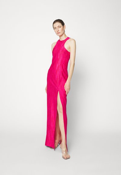 Missoni LONG DRESS - Vestido de fiesta - pink/red space dye