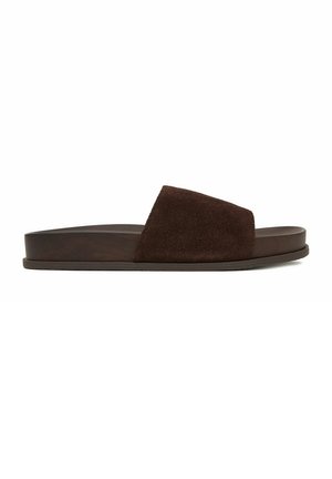 Gino Rossi, GINO ROSSI WOMEN'S BROWN FLIP-FLOPS - Sandalias planas - brown