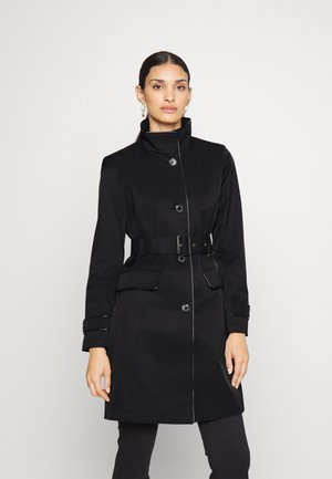 LINED COAT - Trenchcoat - black