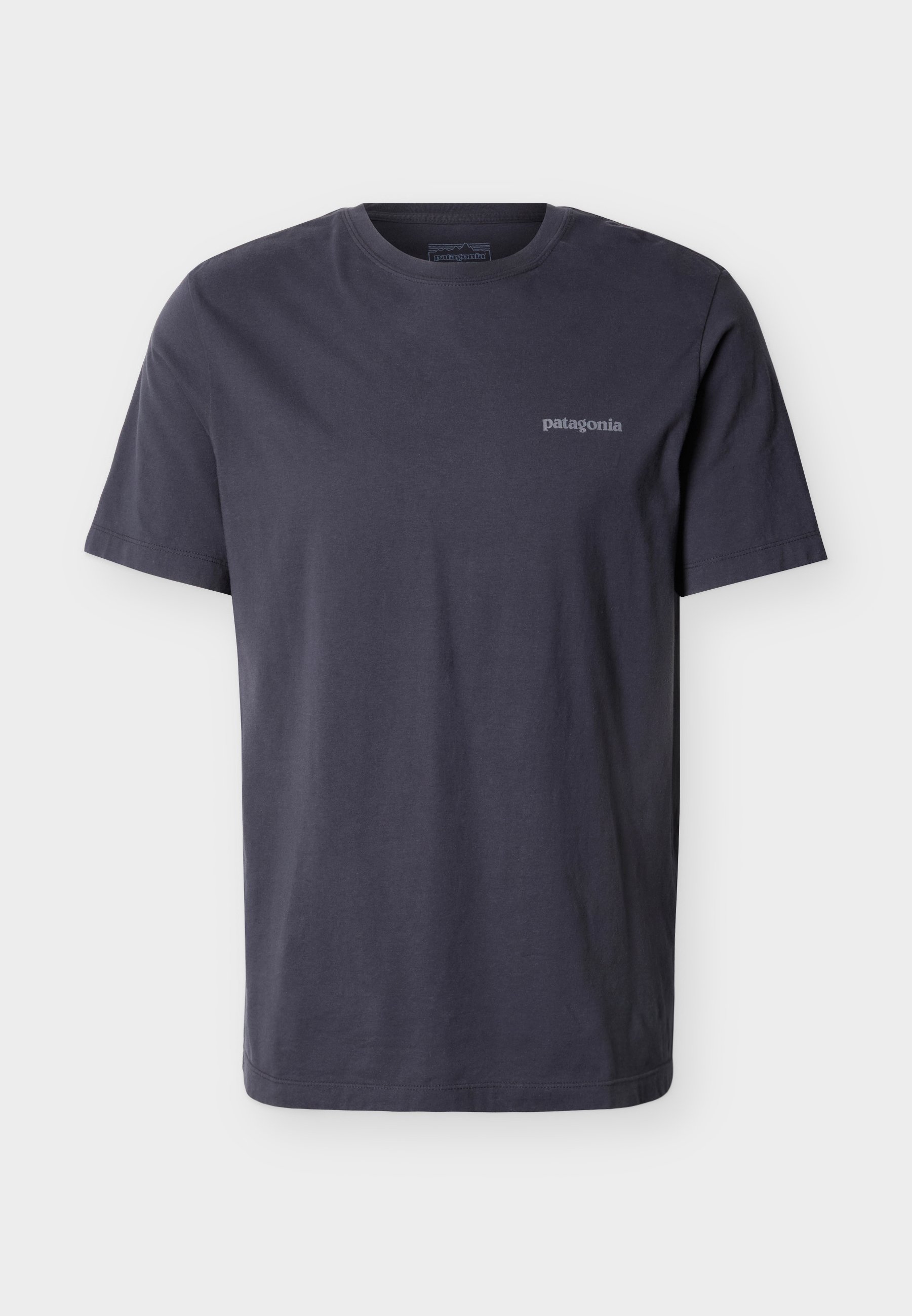 Patagonia P-6 LOGO - Triko s potiskem - black