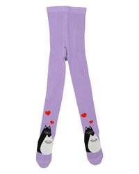 WAUW CAPOW BUBBLEGUM SUGAR SPICE 2 PACK - Strømpebukser - black/purple