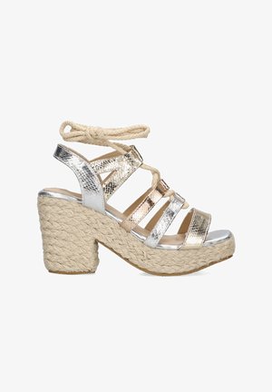 ETIKA, LAS DORADAS - Alpargatas - multi silver