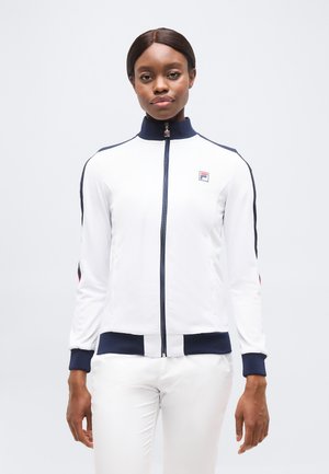 JACKET MANUELA - Μπουφάν προπόνησης - white/navy
