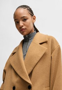 HUGO MAJULE IN - Classic coat - open brown five