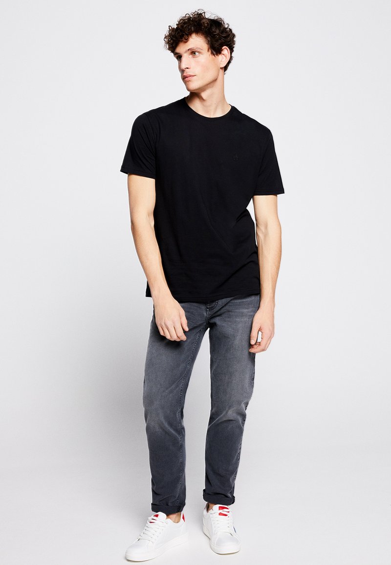 Herren Skinny Fit | Springfield Jeans Straight Leg black/schwarz - WC57801 Herren Skinny Fit | Springfield Jeans Straight Leg black/schwarz - WC57801