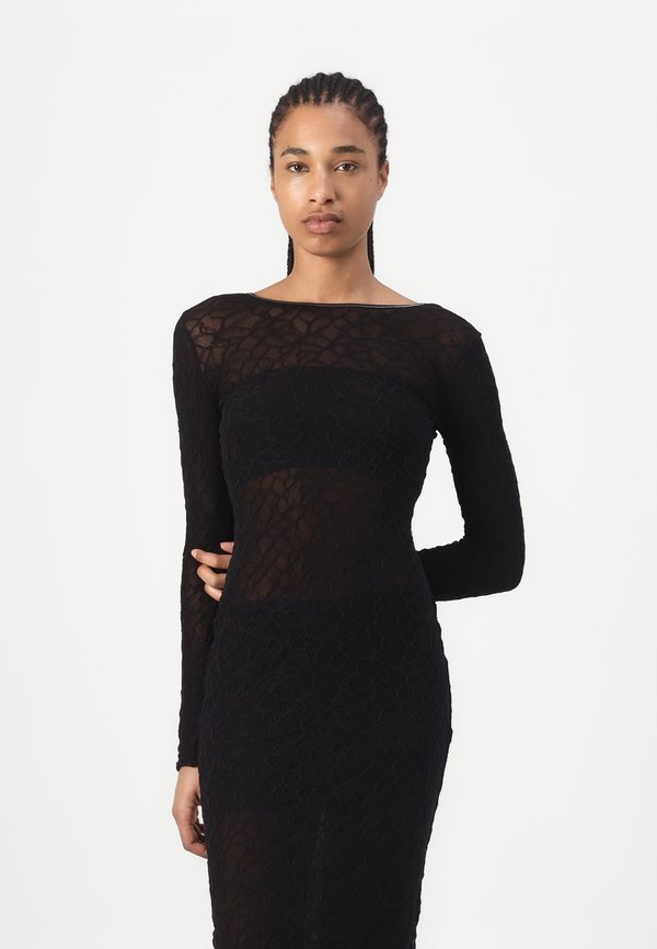 AARON ABITO STRECH - Day dress - nero limousine3