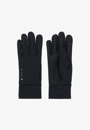Boggi Milano, BOGGI MILANO B TECH GLOVES IN TECHNICAL FABRIC B TECH LINE - Gants - black