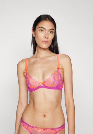 OTTILIEE BRA - Sujetador con aros - magenta/neon orange