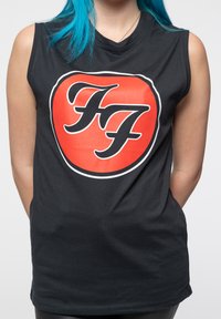 Paradiso Clothing FOO FIGHTERS BAND LOGO MUSCLE TANK - Top - black