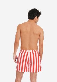 Gassa d’Amante Shorts da mare - rosso e bianco