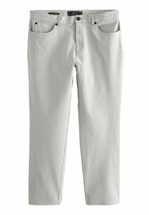 TEXTURED STYLE STRETCH.  - REGULAR FIT - Jean droit - grey