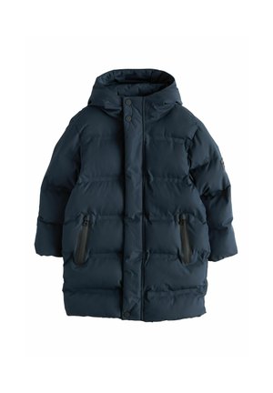 Next, REGULAR FIT - WATERPROOF PADDED LONG LINE COAT - Vinterfrakke - navy