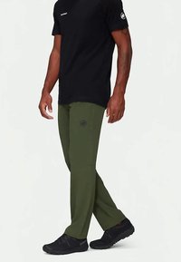 Mammut HIKING V - Szabadtéri nadrágok - dark marsh