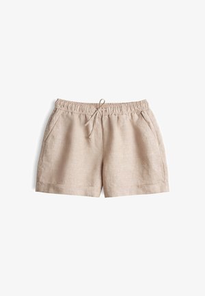 OPUS, LOOSE TWO TONE - Shorts - golden beige