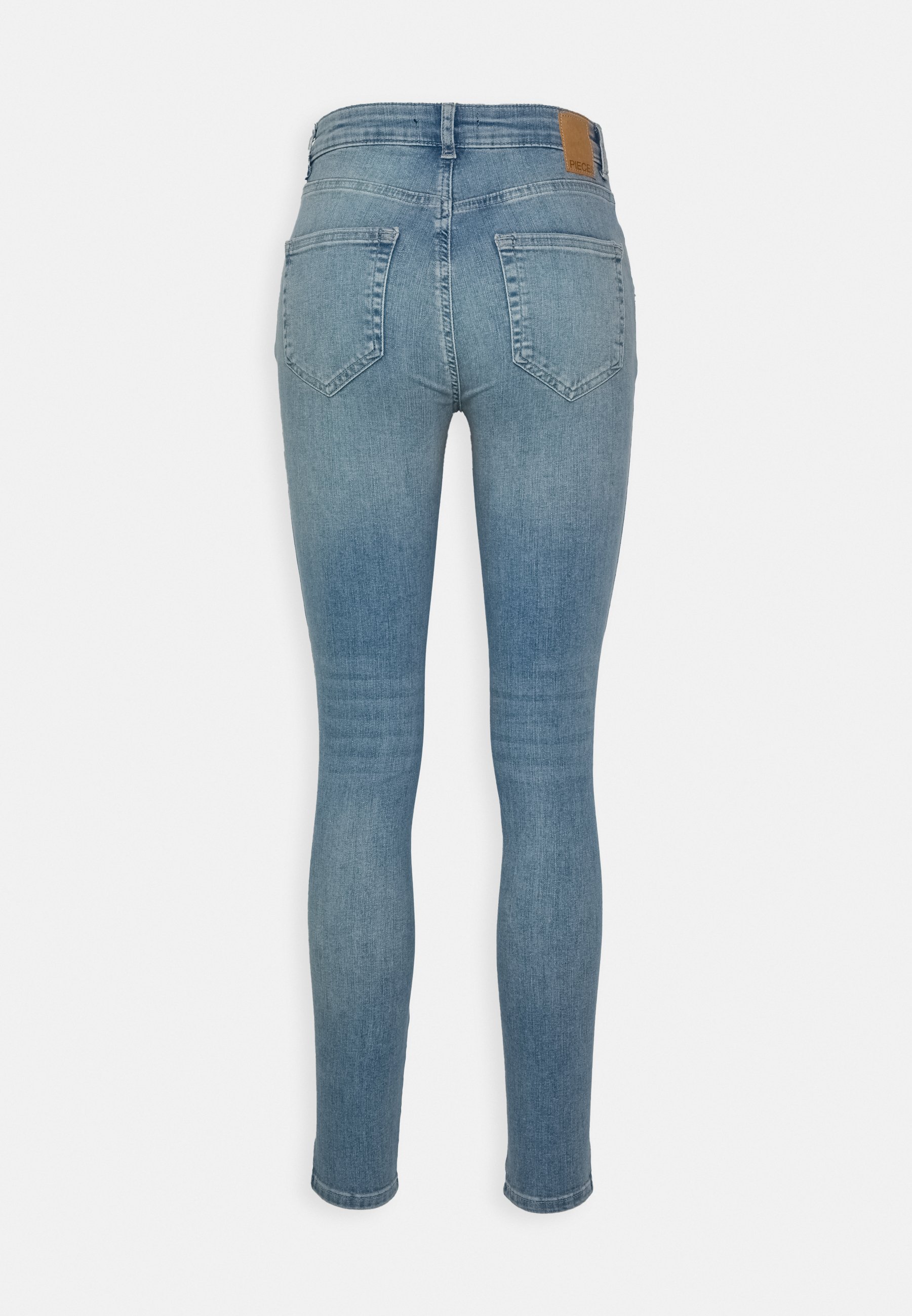 PIECES Tall PCDELLY - Jeans Skinny Fit - light blue denim/carta da zucchero  - Zalando.it