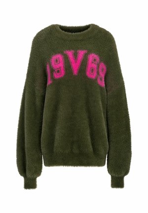 Trui - dark olive