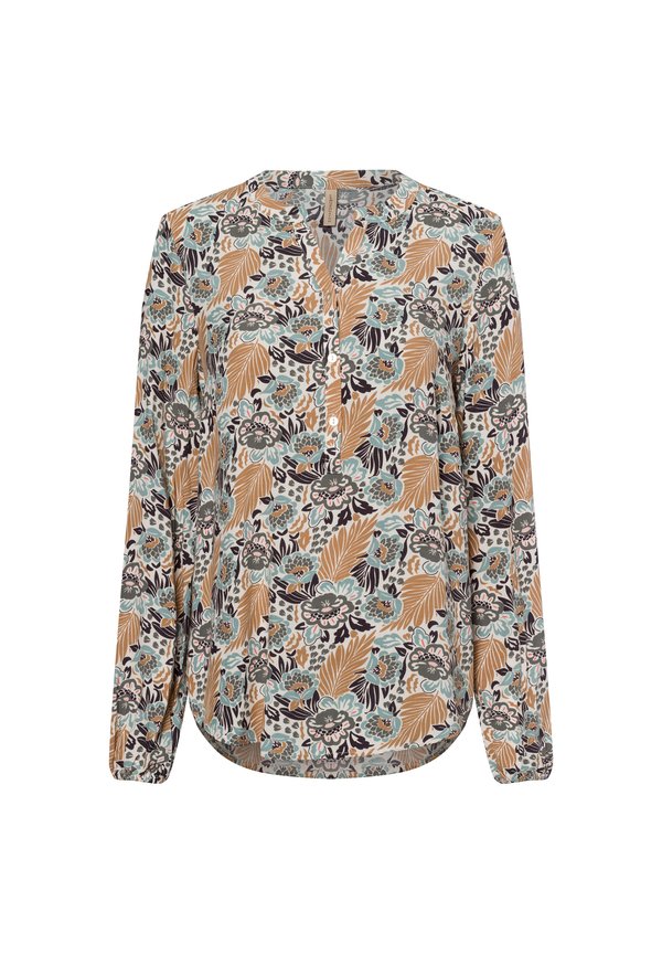 Bluse - melange mehrfarbig