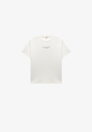 Koton SHORT SLEEVE - T-shirts print - beige
