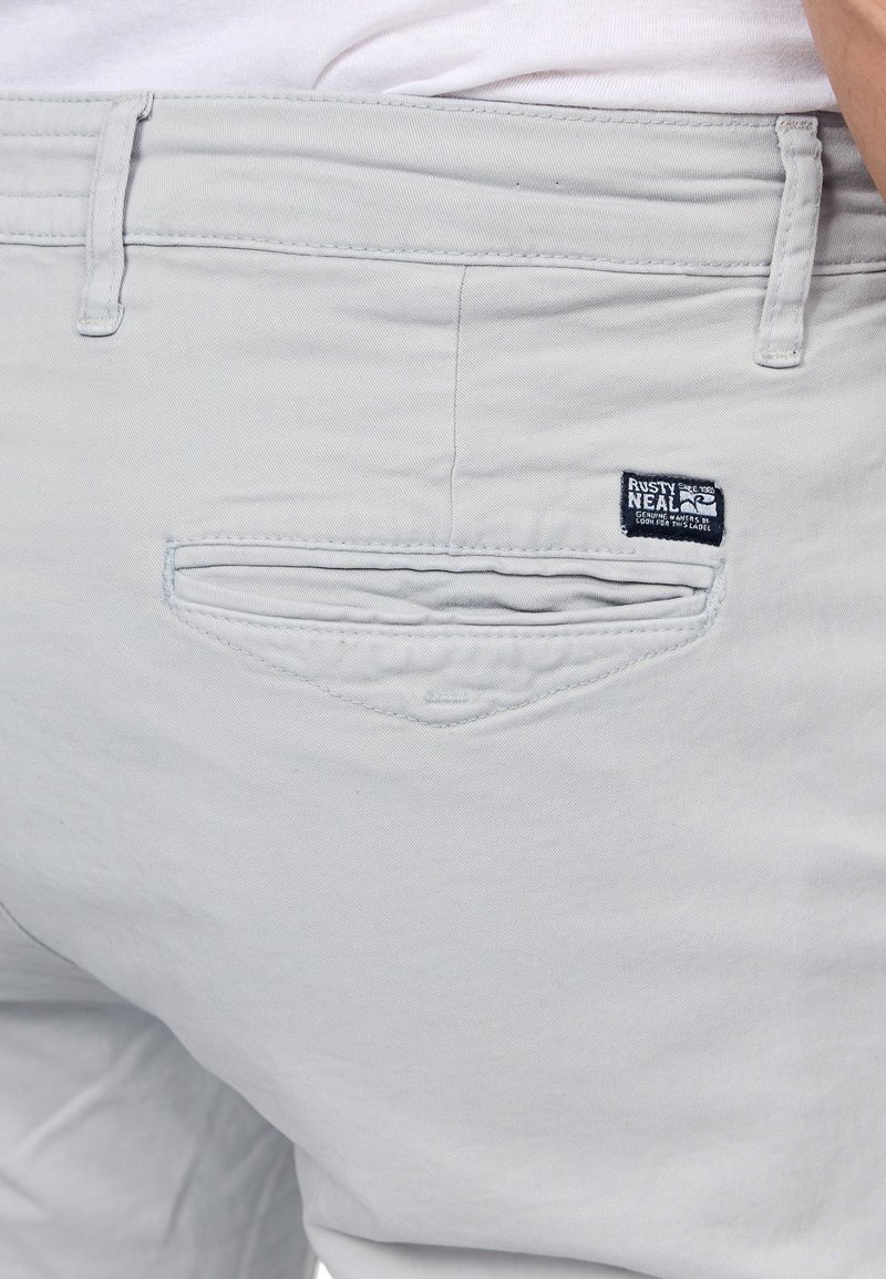 Rusty Neal Antraciet used jeansbroek slim fit katoen stretch heren Rusty Neal Antraciet used jeansbroek slim fit katoen stretch heren