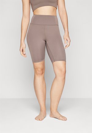 FLOAT HIGH RISE BIKE SHORTS - Leggings - taupe