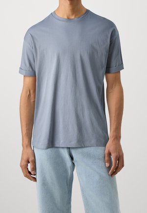 T-Shirt basic - blue-grey