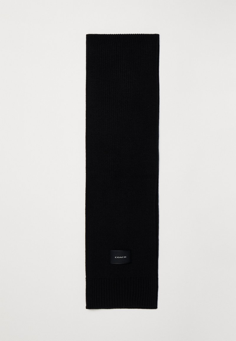 COACH PATCH SCARF - Bufanda - black
