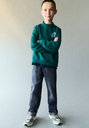 Mango Kids KID - Jean droit - blue