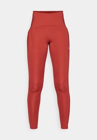 Running tights - deep red