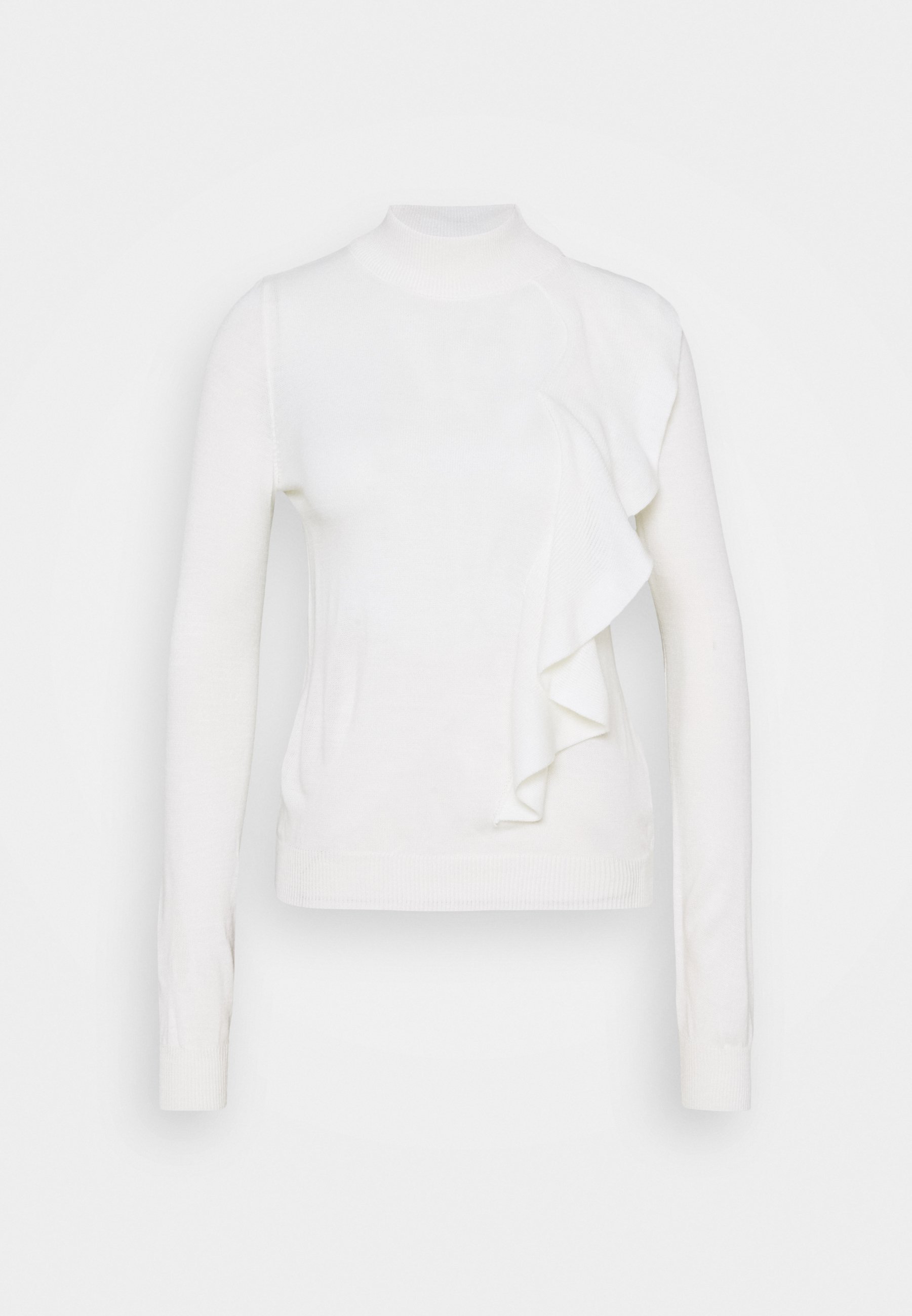 Trendyol Strikkegenser ecru Zalando.no Trendyol Strikkegenser - ecru
