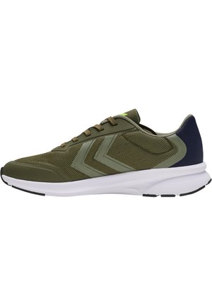 Hummel FLOW BREATHER - Trainers - dark olive/navy