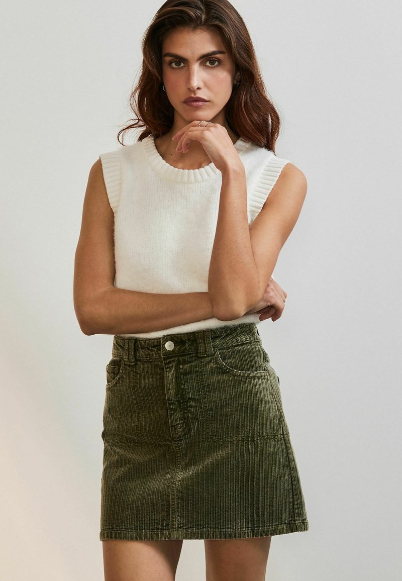 Next Mini skirts - khaki green