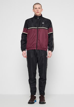 MIDDAY SET - Melegítő - black/mauve wine