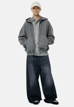 Vetoketjullinen college - dark grey