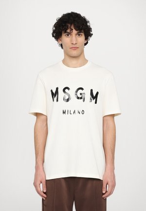 MSGM Trükipildiga T-särk - off white