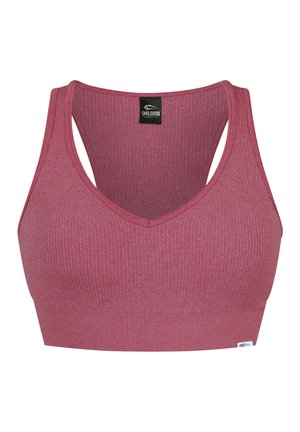 Smilodox AMAZE PRO RACERBACK BH - Sport-BH mit mittlerer Stützkraft - schwarz - Sport-BH mit mittlerer Stützkraft - bordeaux