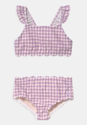 HIGH WAIST WITH SCALLOP EDGES - Bikini - multi-coloured